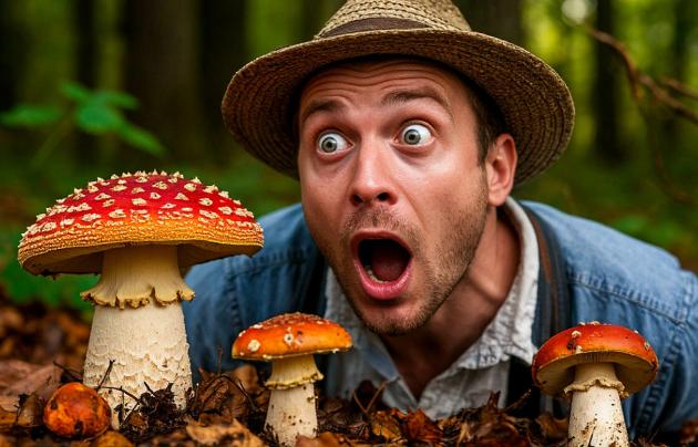 Картинка о съедобности и мифах