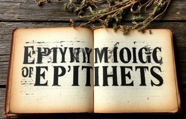 Этимология видовых эпитетов